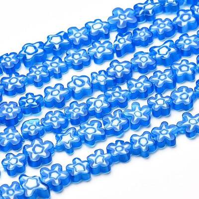 Handmade Millefiori Glass Bead Strands