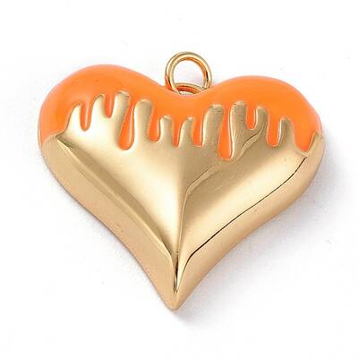 Brass Enamel Pendants