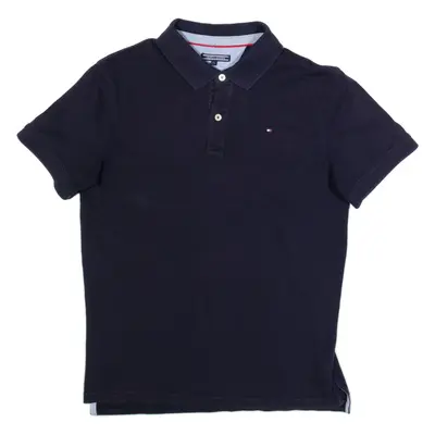 TOMMY HILFIGER Boys Polo Shirt Blue L