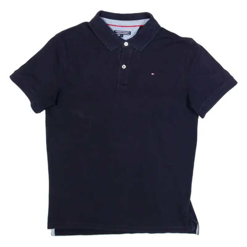 TOMMY HILFIGER Boys Polo Shirt Blue L