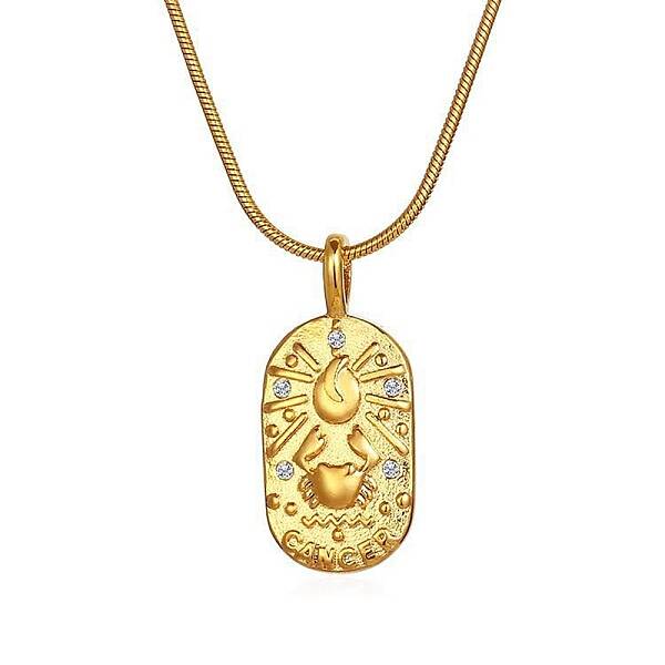 Constellations Cubic Zirconia Pendant Necklace