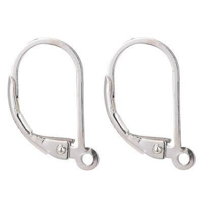 925 Sterling Silver Leverback Earring Findings
