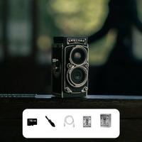 Portable Retro Mini Digital Camera, USB Rechargeable Vintage Camera with Accessories, Point & Shoot Camera for Home & Outdoor...