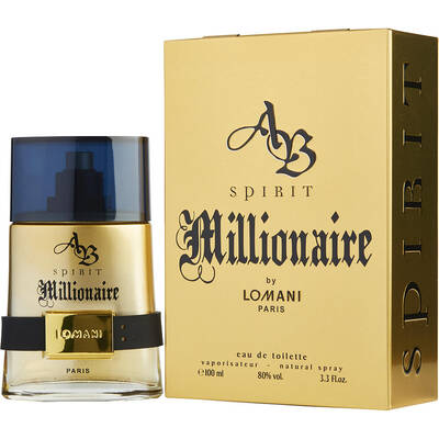 Ab Spirit Millionaire Cologne for Men - Eau de Toilette Spray 3.4 oz