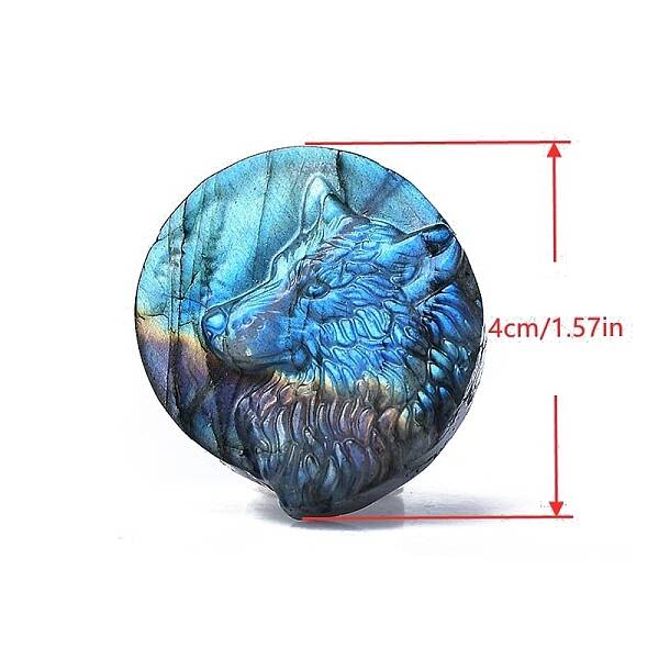 Natural Labradorite Carved Healing Figurines