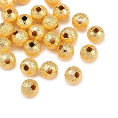Textured Brass Beads