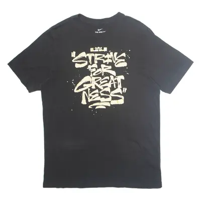 NIKE Strive For Greatness Womens T-Shirt Black M
