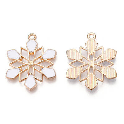 Barrel Plating Alloy Enamel Pendants