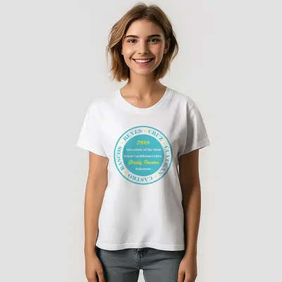 Custom Blue Family Reunion Gathering T-Shirt
