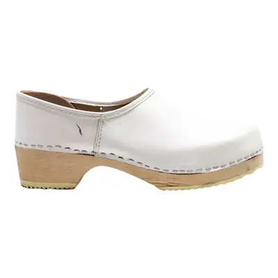 MOHEDA TOFFELN Clog Shoes White Synthetic Womens UK 6