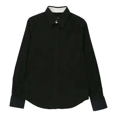 Just Cavalli Slim Shirt - Large Black Cotton