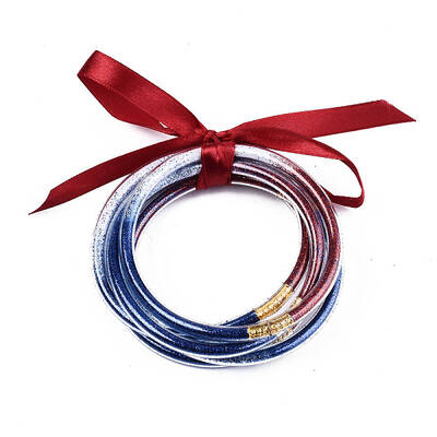 PVC Plastic Buddhist Bangle Sets