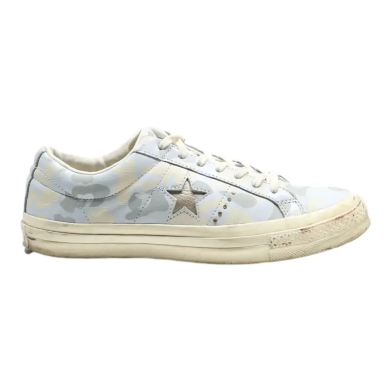 CONVERSE Sneaker Trainers Blue Synthetic Womens UK 8