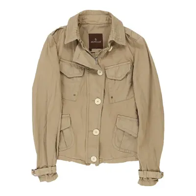 Moncler Jacket - Small Beige Cotton | Size: small