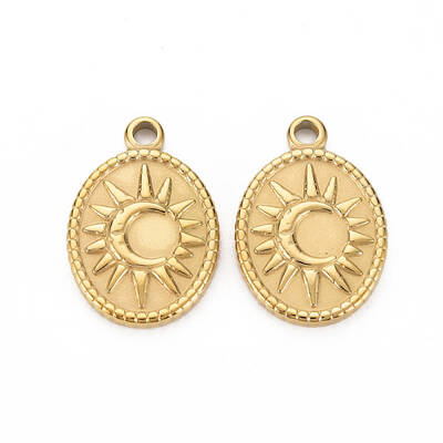 Ion Plating(IP) 304 Stainless Steel Pendants