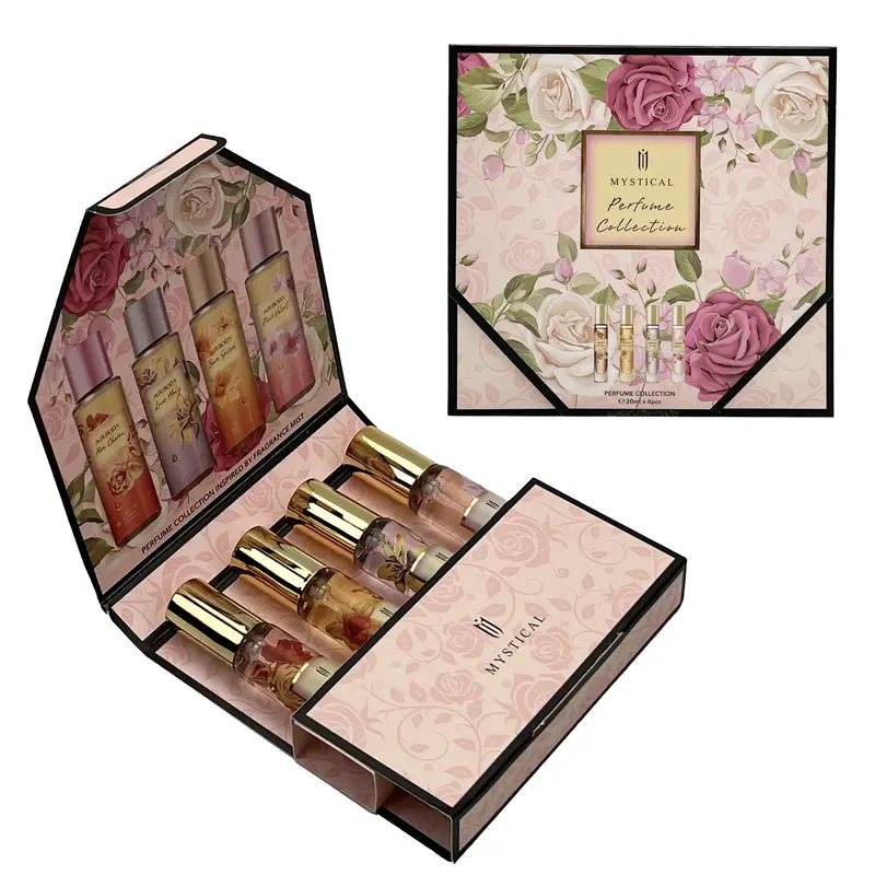 Women's Floral Fragrance Spray  gift  set,Christmas gift,long-lasting natural floral and fruity fragrance,elegant women's dai...