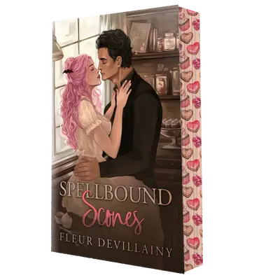 Fleur DeVillainy Spellbound Scones Limited Edition Signed Novella with Printed Edges - Foiled bookstores of Paperback Novel r...