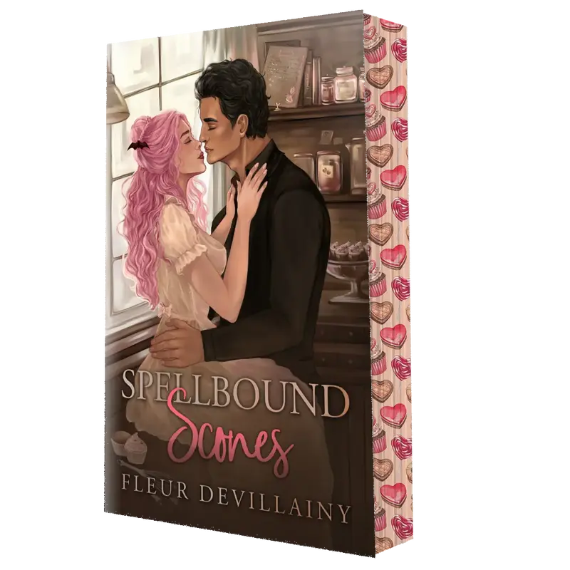 Fleur DeVillainy Spellbound Scones Limited Edition Signed Novella with Printed Edges - Foiled bookstores of Paperback Novel r...