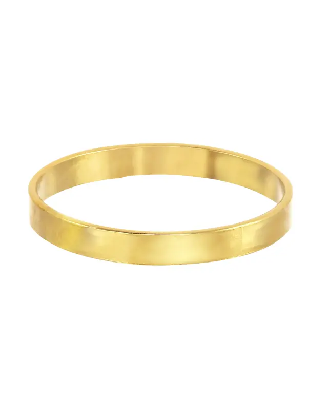 Thin Ring | Metal Color: Gold | Size: 5