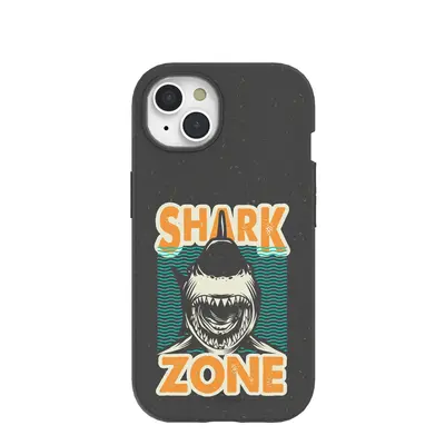 Black Shark Zone iPhone 15 Case