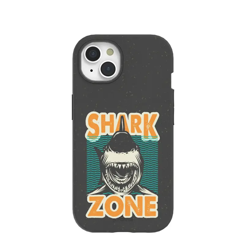 Black Shark Zone iPhone 15 Case