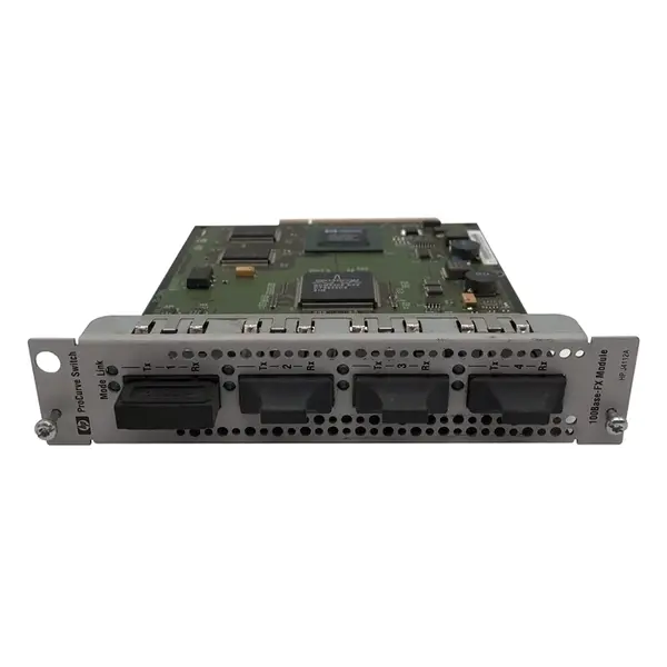 HP J4112-60001 | ProCurve Switch 4-Ports SC Fast Ethernet 10/100Base-FX Switch Expansion Module