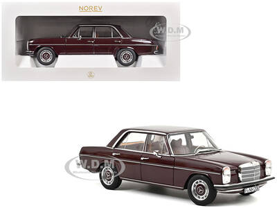 1968 Mercedes-Benz 200 Dark Red Brown 1/18 Diecast Model Car by Norev