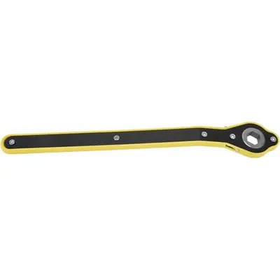 1PCS Ratchet Spanner, High Strength Saving Hex Gear Wrench Ratchet Ratcheting Wrench With Ergonomic Handle For Jacks