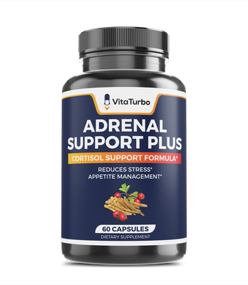 Adrenal Support Plus - 60 Capsules - 851mg Per Serving