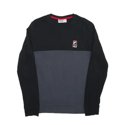 FILA Sweatshirt Black Mens S