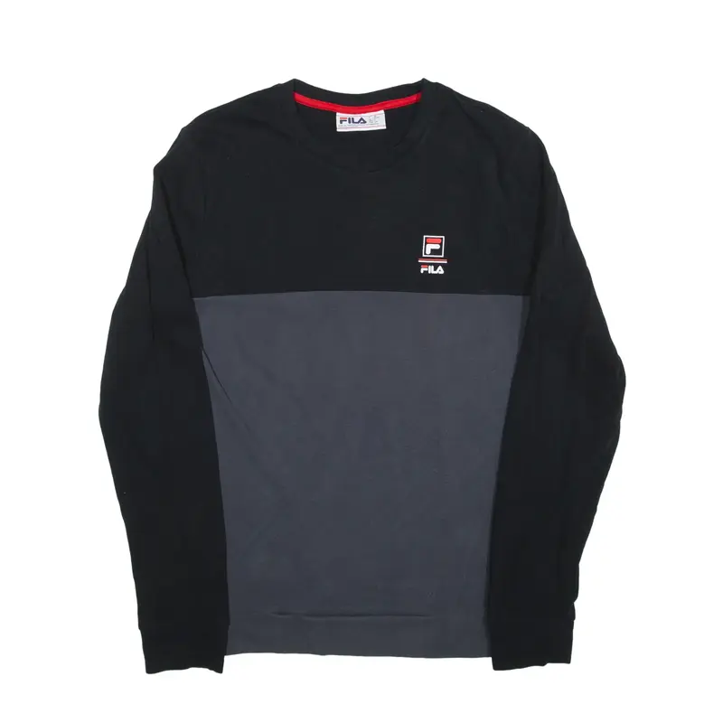 FILA Sweatshirt Black Mens S