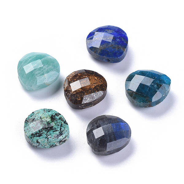 Natural Mixed Stone Charms