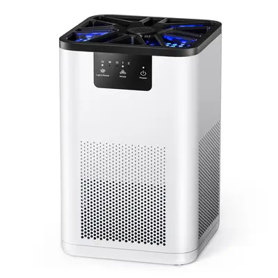 AROEVE MK06 Air Purifier, 20dB Silent, Aromatherapy, Eliminates Pet Dander/Smoke/Pollen, Ideal for Bedroom & Living Spaces Ho...