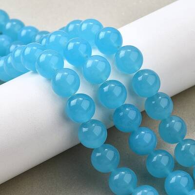 Watermelon Stone Glass Beads Strands