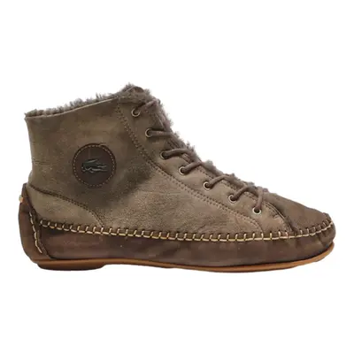 LACOSTE Moccasin Shoes Brown Synthetic Womens UK 6
