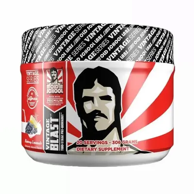 Old School Labs Vintage Blast Preworkout -  Dietary Fitness Supplement Healthcare Edible Amino Acid Optimum