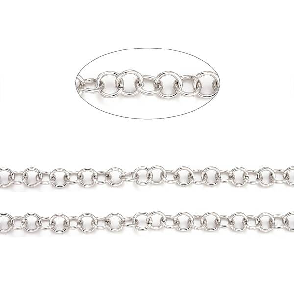 Tarnish Resistant 304 Stainless Steel Rolo Chains
