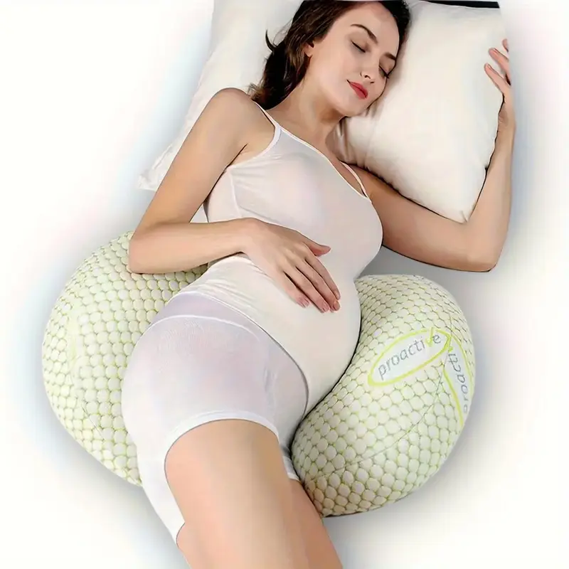 Pregnancy Pillow for Women, Soft Pregnancy Body Pillow, Support for Back, Hips, Legs,maternity Pillow with Detachable & Adjus...