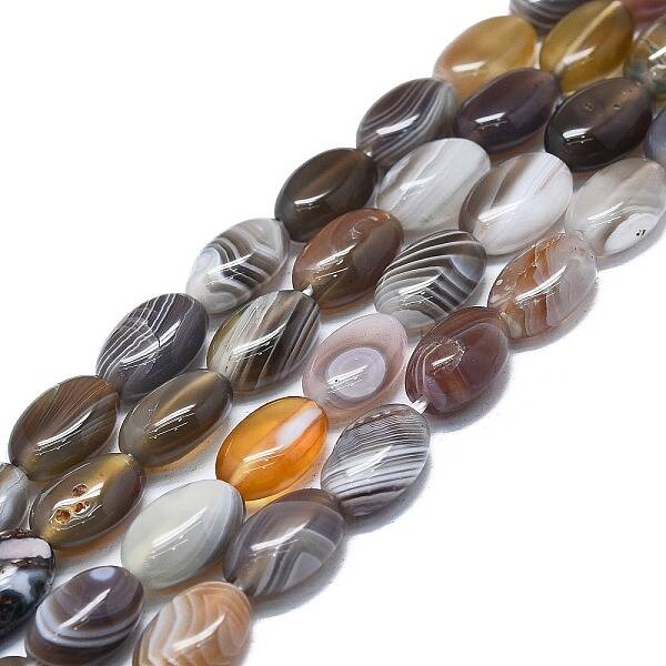 Natural Botswana Agate Beads Strands