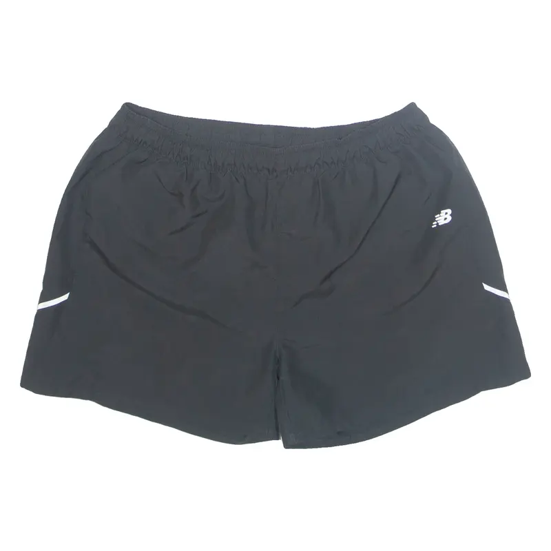 NEW BALANCE Mesh Lined Mens Sports Shorts Black M W30