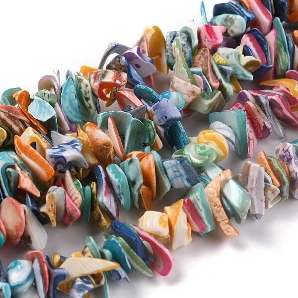Natural Spiral Shell Beads