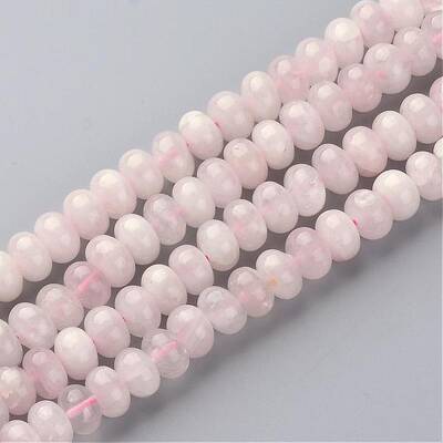 Natural Rose Quartz Bead Strands