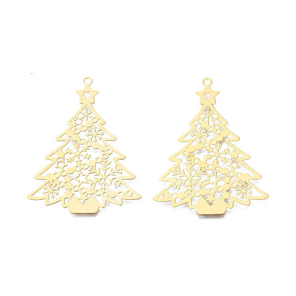 201 Stainless Steel Big Pendants