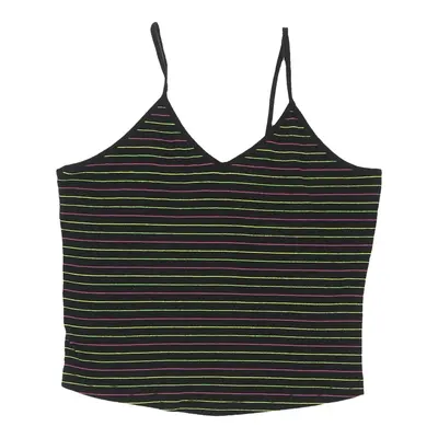 PRIMARK Womens Strap Top - Small Cotton Black
