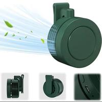 Small Clip Fan,2025 Clip-on Fans for Shirt,Portable Silent Mini Bladeless Fan Clip On, 3 Speeds Mini Whirlwind Fans for Waist...