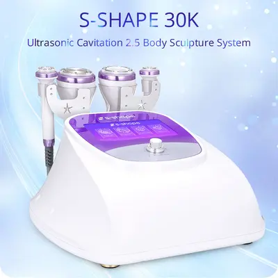 S Shape 30K Cavitation Body Contouring Skin Tightening Beauty Machine for Spa Salon Studio Home Use | SD-45S2