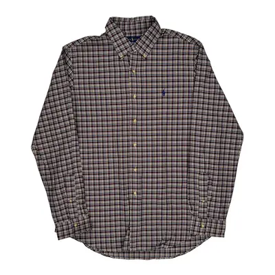 Ralph Lauren Checked Shirt - Large Multicoloured Cotton