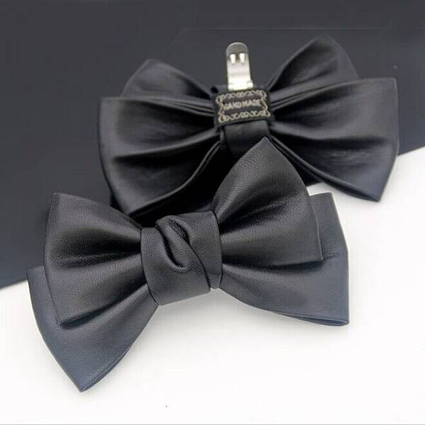 Leather Bowknot Shoe Decorations