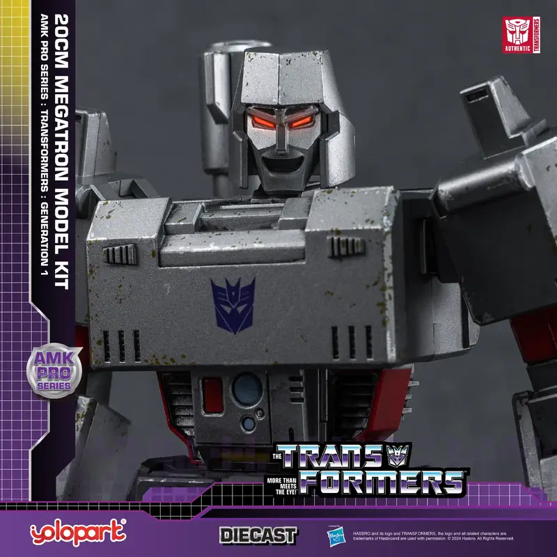 YOLOPARK Transformers Toys: Megatron & Nemesis Prime & Starscream Action Figure - Generation 1 - 7.87 Inch Pre-assembled Mode...