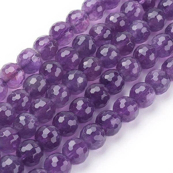 Natural Amethyst Beads Strands